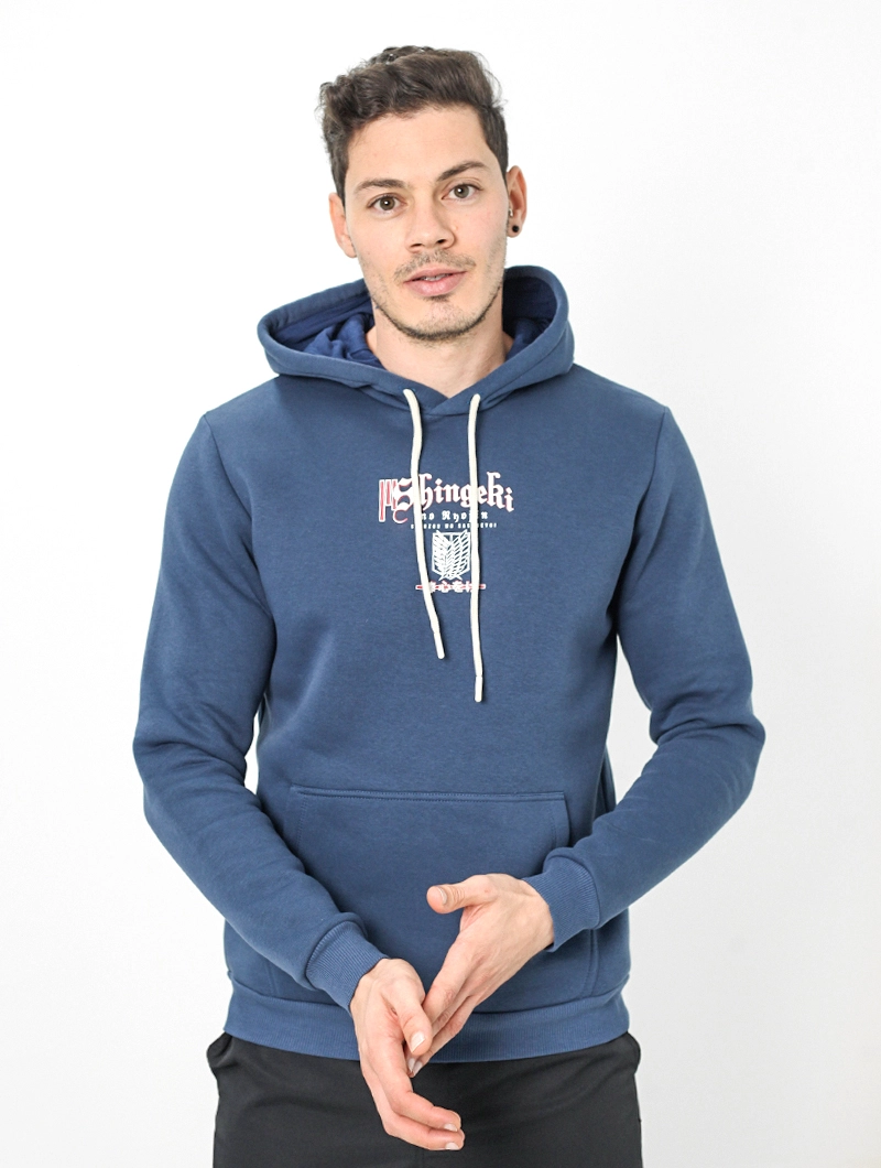 Sweat à capuche imprimé